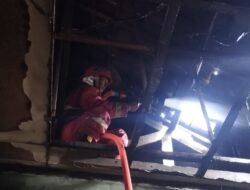 Lupa Matikan Kompor, Rumah Milik Warga Siliragung Hangus Terbakar