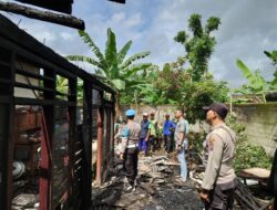 Kebakaran Akibat Tungku Menyala Hanguskan Dapur Rumah Warga di Grajagan
