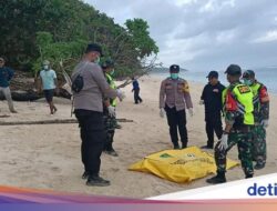 Jenazah ke-19 Diduga Korban KMP Tunu Jaya Ditemukan di Pantai Plengkung