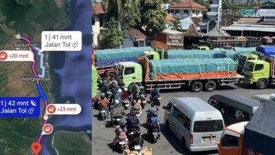 tembus-30-km!-macet-pelabuhan-ketapang-capai-kawasan-hutan-situbondo
