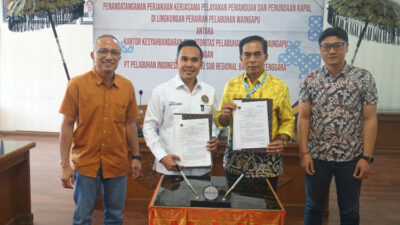 tingkatkan-layanan,-ksop-waingapu-dan-pt-pelindo-balnusra-teken-kerjasama-pemanduan-kapal-–-times-banyuwangi