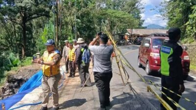 tikungan-mbah-singo-retak,-warung-kokap-longsor!-gumitir-kian-genting-jelang-penutupan-total