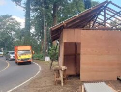 Pos Semi Permanen di Jalur Gumitir, Pertanda Penutupan Total Tinggal Hitungan Hari