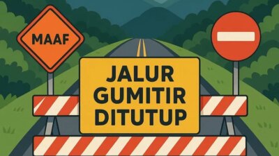 gumitir-ditutup-mulai-24-juli,-semua-kendaraan-dilarang-lewat,-ini-jalur-pengganti-terbaik