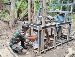Sumur Bor TNI Hadir di Siliragung! Warga Lega, Air Bersih Kini Tak Lagi Mimpi