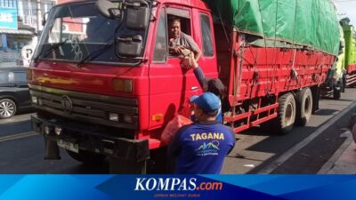 terjebak-kemacetan-ekstrem-di-pelabuhan-ketapang,-sopir-kesulitan-cari-warung-makan