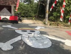 Heboh! Mural One Piece di Persimpangan Jalan Sleman Disorot Lurah, Diminta Hapus Jelang HUT RI