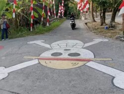 Mural Bajak Laut Topi Jerami One Piece di Sleman Disebut Lambang Keresahan, Terancam Dihapus Aparat