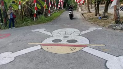 mural-bajak-laut-topi-jerami-one-piece-di-sleman-disebut-lambang-keresahan,-terancam-dihapus-aparat