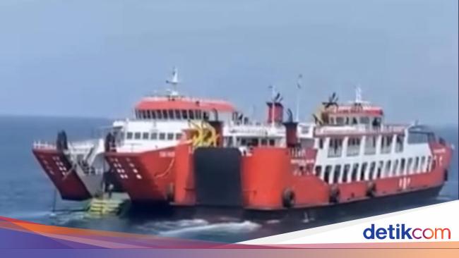 dua-pekan-beroperasi,-kmp-tunu-pratama-jaya-3888-rusak-rampdoor