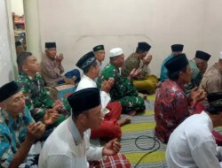 Satgas TMMD Banyuwangi Gelar Yasinan & Tahlilan, Warga Kesilir Terharu