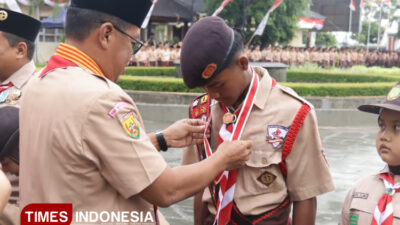 peringati-hari-pramuka-ke-64,-186-pramuka-garuda-dilantik-di-majalengka-–-times-banyuwangi