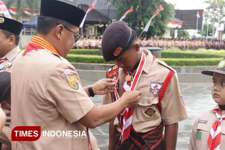 peringati-hari-pramuka-ke-64,-186-pramuka-garuda-dilantik-di-majalengka-–-times-banyuwangi