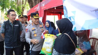 polresta-banyuwangi-padukan-pangan-murah-dan-semangat-kemerdekaan-lewat-bendera-merah-putih