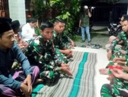 Hangatnya Malam di Siliragung! Satgas TMMD 125 Gelar Yasinan dan Tahlil, TNI dan Warga Kian Guyub
