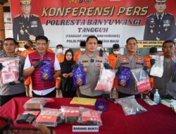 Satnarkoba Banyuwangi Ringkus 2 Bandar Besar! Sita 4,4 Kg Sabu dan 236 Ekstasi