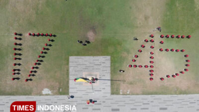 dimeriahkan-atraksi-pesawat,-paskibraka-banyuwangi-siapkan-kejutan-formasi-baris-angka-17-dan-45-–-times-banyuwangi