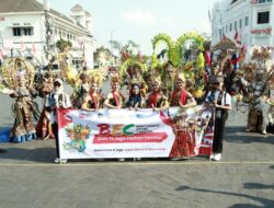 Banyuwangi Ethno Carnival Tampil Spektakuler di Jogja Fashion Festival