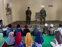Indahnya Prajurit TNI Ajari Anak-anak Mengaji di TMMD Banyuwangi, Bikin Haru Warga!