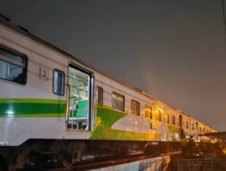 Diduga Rem Blong, Penumpang Panik dan Loncat dari Kereta, Commuter Line Jenggala Gagal Berhenti di Stasiun Sidoarjo, Bablas Sampai Candi