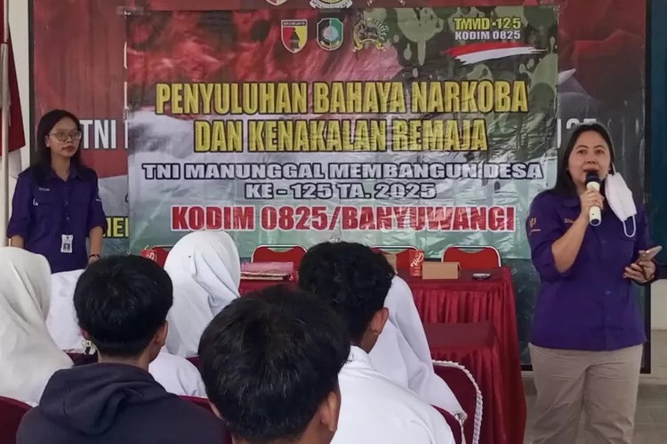 kodim-0825-gelar-penyuluhan-kesehatan-mental,-remaja-dibekali-cara-hadapi-stres-dan-bahaya-narkoba