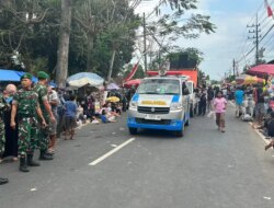 Satgas TMMD Turun ke Jalan! Amankan Karnaval HUT RI ke-80 di Siliragung – Radar Banyuwangi