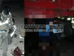 Tabrak Truk Parkir di Rogojampi, Pelajar 17 Tahun Meninggal Dunia