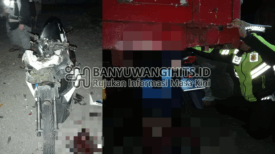 tabrak-truk-parkir-di-rogojampi,-pelajar-17-tahun-meninggal-dunia