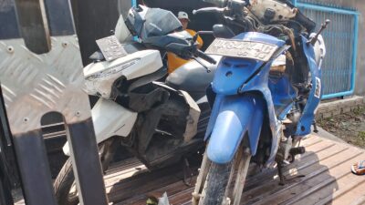 tabrakan-beruntun-libatkan-mobil-dan-3-motor-di-tegalsari,-tiga-orang-alami-patah-tulang