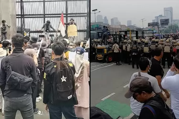 detik-detik-ribuan-pedemo-kepung-gedung-dpr-25-agustus,-polisi-tutup-jalan-gatot-subroto