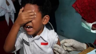 darurat-campak-di-sumenep!-pemprov-jatim-kirim-9.825-vaksin-mr,-target-95-persen-anak-tervaksin