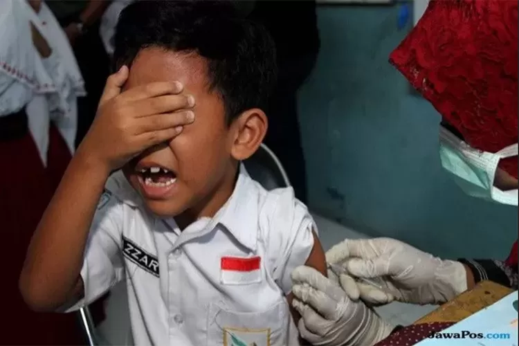 darurat-campak-di-sumenep!-pemprov-jatim-kirim-9.825-vaksin-mr,-target-95-persen-anak-tervaksin