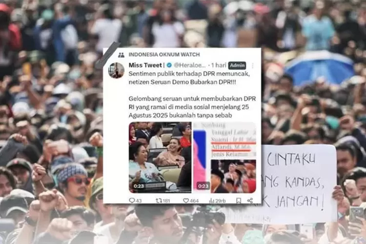 heboh!-ajakan-demo-dpr-25-agustus-2025-viral-di-medsos,-faktanya-bikin-kaget