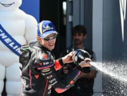 Podium Beruntun Bezzecchi, Aprilia Racing Makin Ganas di MotoGP 2025