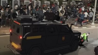 viral!-detik-detik-driver-ojol-tewas-terlindas-kendaraan-taktis-brimob-di-tanah-abang