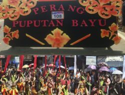 Karnaval SD SMP Tingkat Kecamatan SDN 1 Kulon Usung Tema “Perang Puputan Bayu”