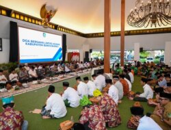 Doa Lintas Agama Banyuwangi: Bupati, Tokoh Agama dan Ojol Bersatu Jaga Daerah Tetap Kondusif