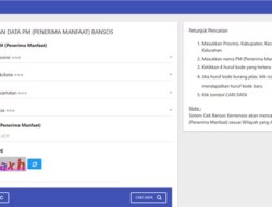 Cara Cek Bansos Online di cekbansos.kemensos.go.id, Pastikan Nama Masuk DTSEN Terbaru 2025!