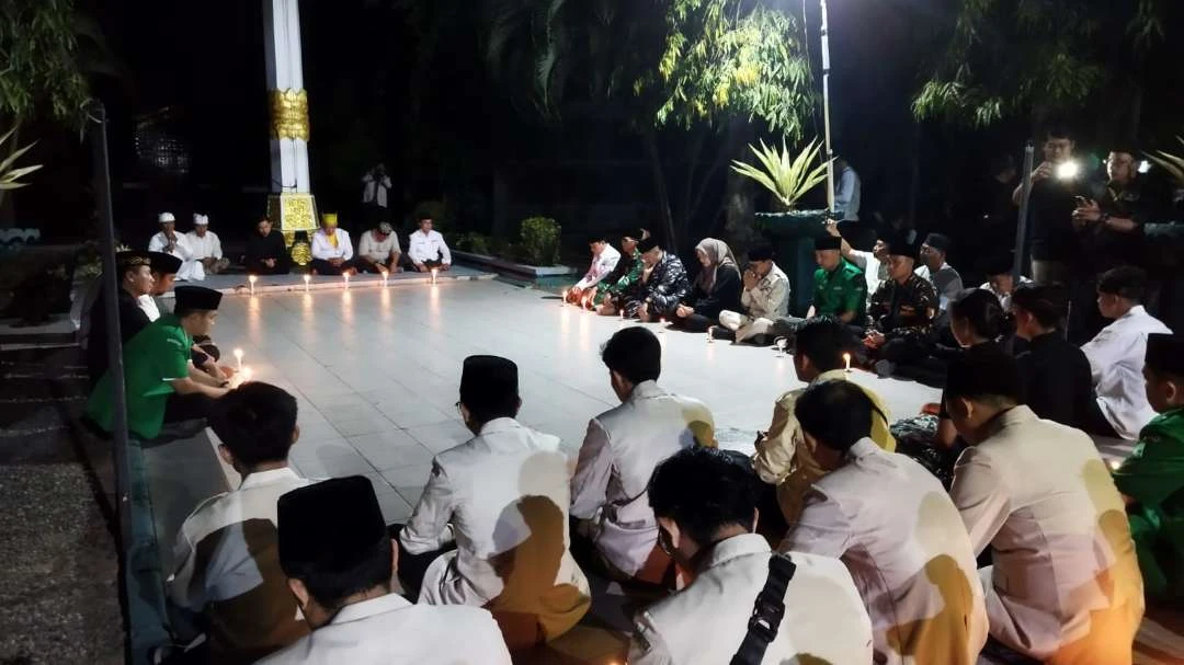 pemuda-lintas-agama-di-banyuwangi-doakan-keamanan-dan-kedamaian-bangsa
