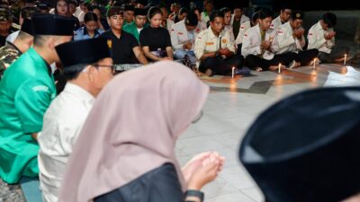 pemuda-banyuwangi-lintas-agama-gelar-doa-bersama-untuk-kedamaian-negeri