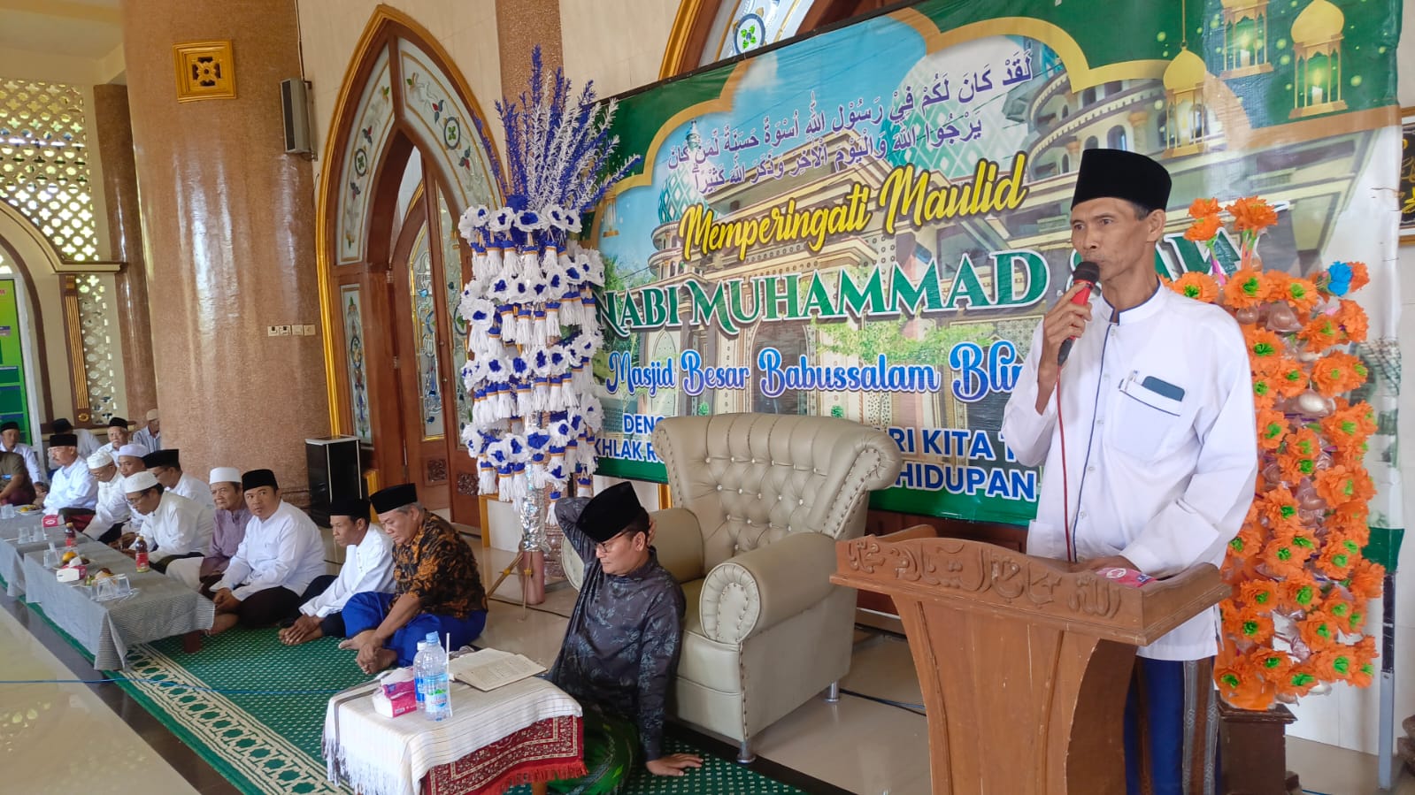 peringatan-maulid-nabi-muhammad-saw,-masjid-besar-babussalam-desa-blimbingsari