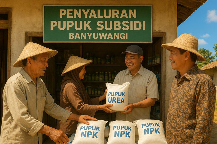 serapan-pupuk-subsidi-tinggi,-banyuwangi-bidik-produksi-padi-lebih-melimpah-–-times-banyuwangi