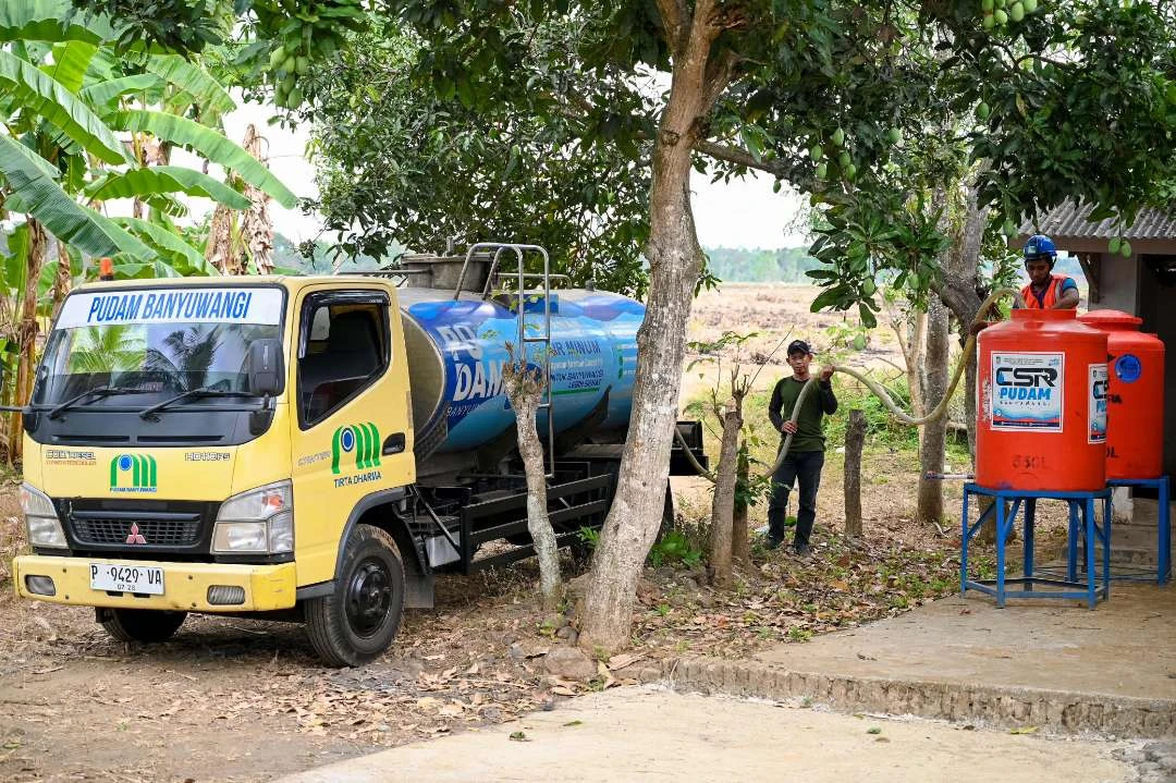 puncak-musim-kemarau:-pudam-dan-bpdb-banyuwangi-siapkan-sarpras,-mitigasi-wilayah-butuh-air-bersih