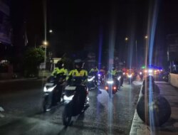Patroli Skala Besar Polresta Banyuwangi Dorong Partisipasi Warga Jaga Keamanan