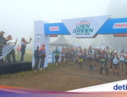 378 Pelari Mancanegara Ikuti Ijen Green Trail Run 2025 di Banyuwangi