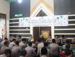 Khidmat! Maulid Nabi di Polresta Banyuwangi, Kapolresta Rama Ingatkan Teladani Akhlak Rasulullah