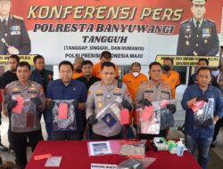 Polresta Banyuwangi Ungkap Sindikat Curanmor, Kembalikan Motor Curian ke Pemilik