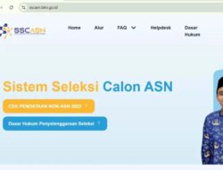 Cara Daftar Akun SSCASN untuk Pendaftaran CPNS 2025