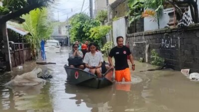 wapres-gibran-tinjau-korban-banjir-bali,-pastikan-pemerintah-turun-tangan