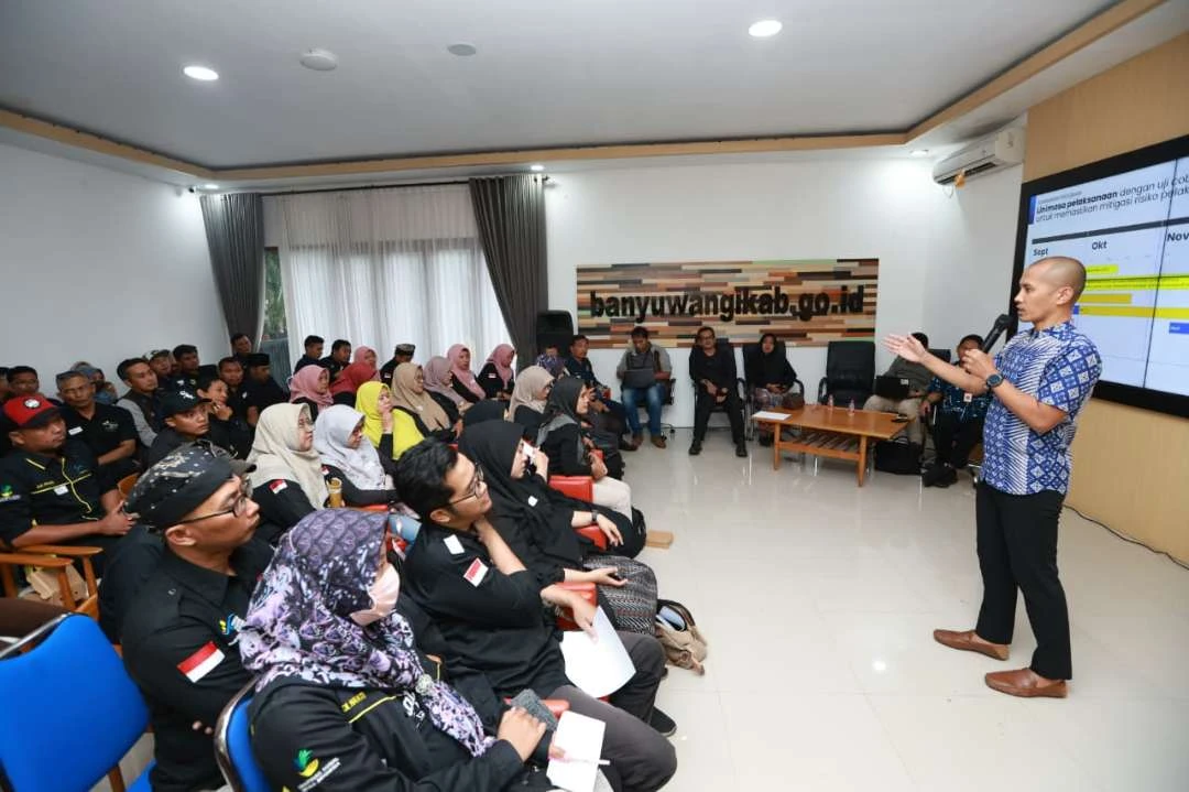 jadi-pilot-project-digitalisasi-bansos,-agen-perlinsos-di-banyuwangi-mulai-jalani-pelatihan